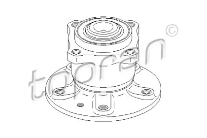 Ступица колеса (TOPRAN: 401 764)
