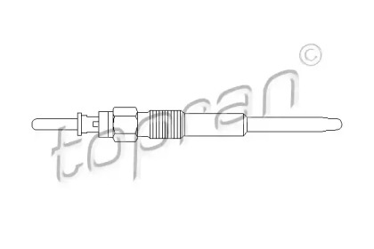 Свеча накаливания (TOPRAN: 500 640)