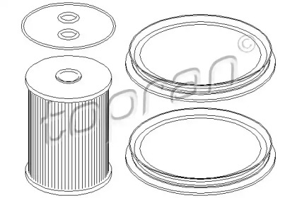 Фильтр (TOPRAN: 501 431)