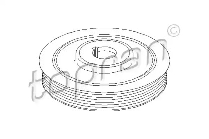 Ременный шкив (TOPRAN: 721 975)
