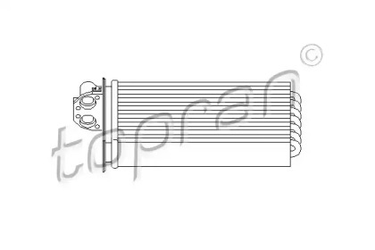 Теплообменник (TOPRAN: 721 424)