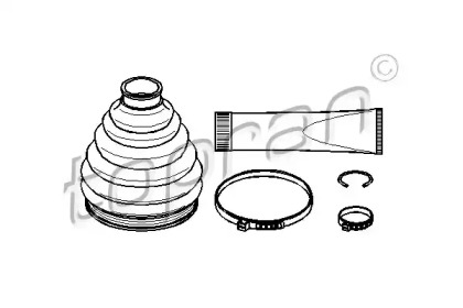 Комплект пыльника (TOPRAN: 722 473)