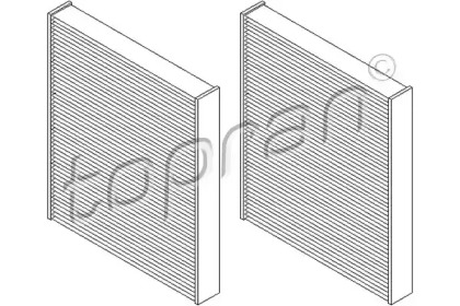 Фильтр (TOPRAN: 501 647)