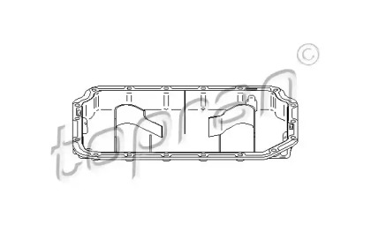 Масляный поддон (TOPRAN: 112 859)