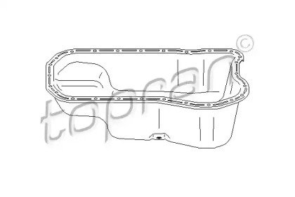 Масляный поддон (TOPRAN: 113 274)