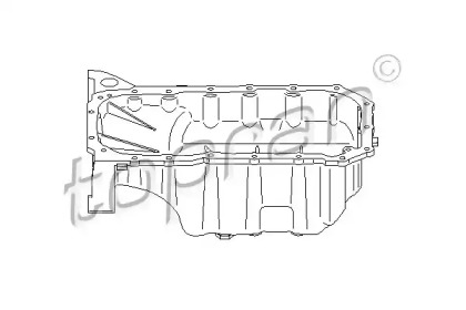 Масляный поддон (TOPRAN: 722 773)