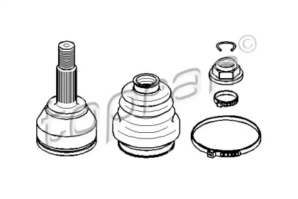 Шарнирный комплект (TOPRAN: 304 002)