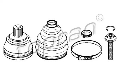 Шарнирный комплект (TOPRAN: 113 488)