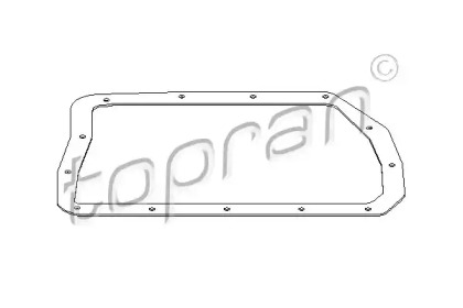 Прокладкa (TOPRAN: 501 746)