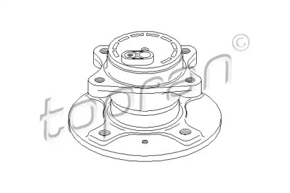 Ступица колеса (TOPRAN: 722 771)