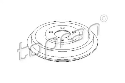 Тормозный барабан (TOPRAN: 113 171)