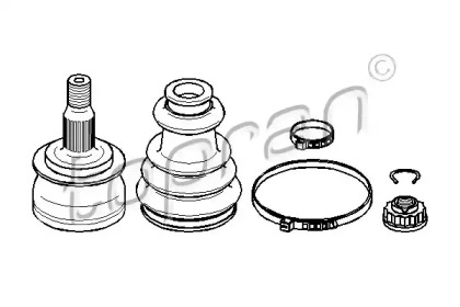 Шарнирный комплект (TOPRAN: 401 773)