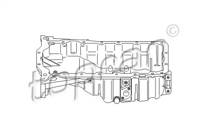Масляный поддон (TOPRAN: 113 322)