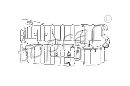 Масляный поддон (TOPRAN: 113 321)
