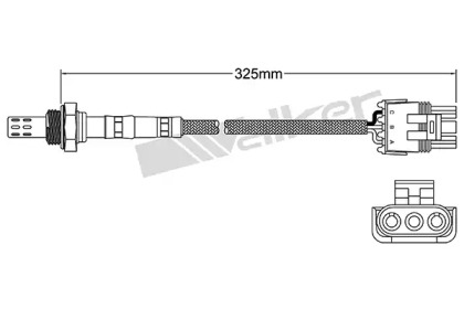 Датчик (WALKER PRODUCTS: 250-23005)