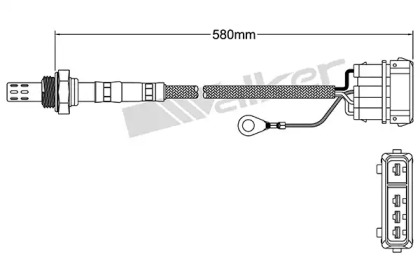 Датчик (WALKER PRODUCTS: 250-23023)