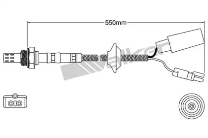 Датчик (WALKER PRODUCTS: 250-23024)