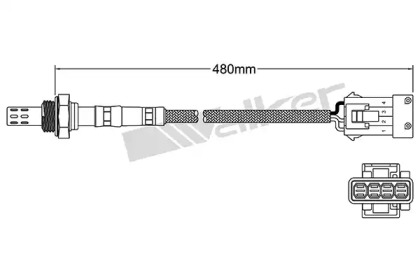 Датчик (WALKER PRODUCTS: 250-23078)