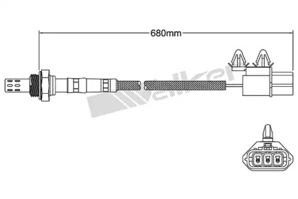 Датчик (WALKER PRODUCTS: 250-23133)