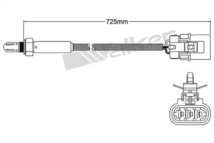 Датчик (WALKER PRODUCTS: 250-23509)