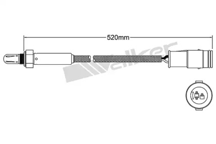 Датчик (WALKER PRODUCTS: 250-23802)