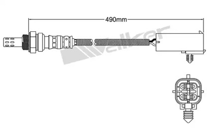 Датчик (WALKER PRODUCTS: 250-24002)