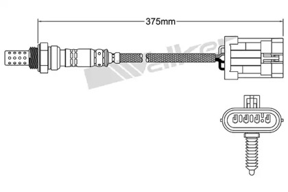 Датчик (WALKER PRODUCTS: 250-24012)