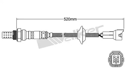 Датчик (WALKER PRODUCTS: 250-24060)