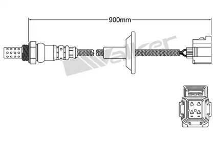 Датчик (WALKER PRODUCTS: 250-241050)