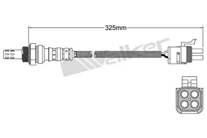 Датчик (WALKER PRODUCTS: 250-241082)