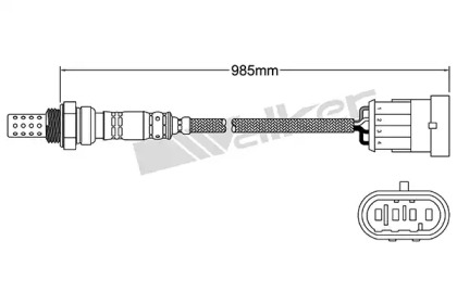 Датчик (WALKER PRODUCTS: 250-24119)