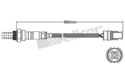 Датчик (WALKER PRODUCTS: 250-24180)