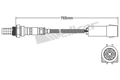 Датчик (WALKER PRODUCTS: 250-24197)