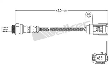 Датчик (WALKER PRODUCTS: 250-24265)