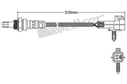 Датчик (WALKER PRODUCTS: 250-24273)