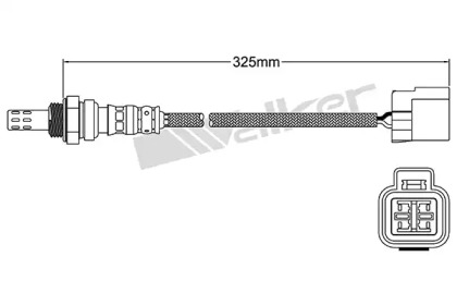 Датчик (WALKER PRODUCTS: 250-24280)