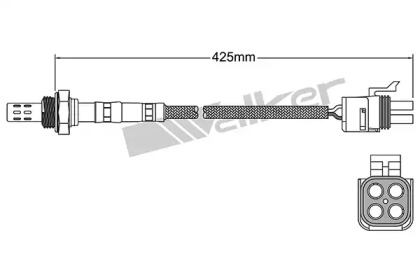 Датчик (WALKER PRODUCTS: 250-24330)