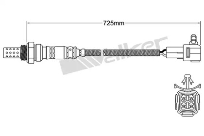 Датчик (WALKER PRODUCTS: 250-24336)