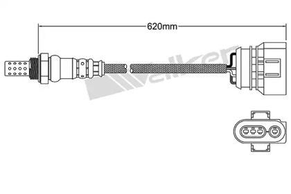 Датчик (WALKER PRODUCTS: 250-24395)