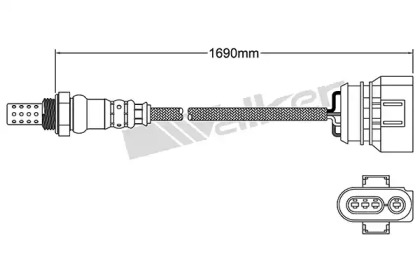 Датчик (WALKER PRODUCTS: 250-24414)