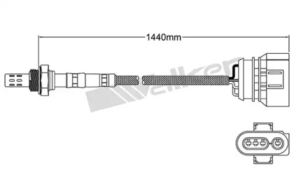 Датчик (WALKER PRODUCTS: 250-24417)