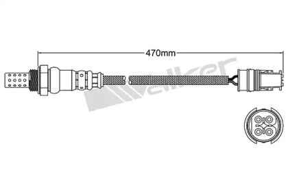 Датчик (WALKER PRODUCTS: 250-24469)