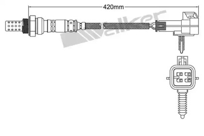 Датчик (WALKER PRODUCTS: 250-24470)