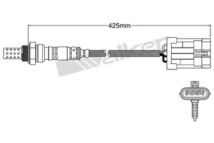 Датчик (WALKER PRODUCTS: 250-24490)