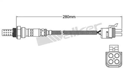 Датчик (WALKER PRODUCTS: 250-24549)