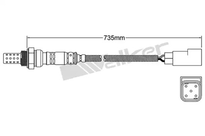 Датчик (WALKER PRODUCTS: 250-24552)