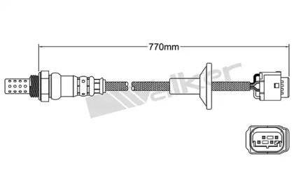 Датчик (WALKER PRODUCTS: 250-24566)