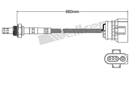 Датчик (WALKER PRODUCTS: 250-24594)