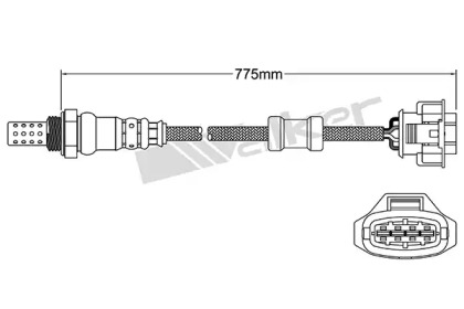 Датчик (WALKER PRODUCTS: 250-24682)