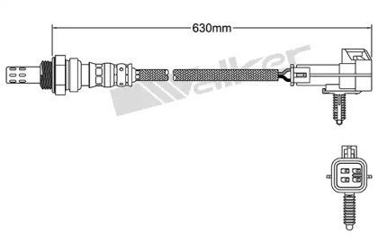 Датчик (WALKER PRODUCTS: 250-24706)